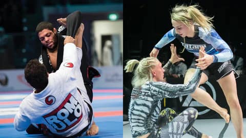 Tournament depicting Gi and No-Gi fighters. For the beginner they must establish goals and determine which format with support them.